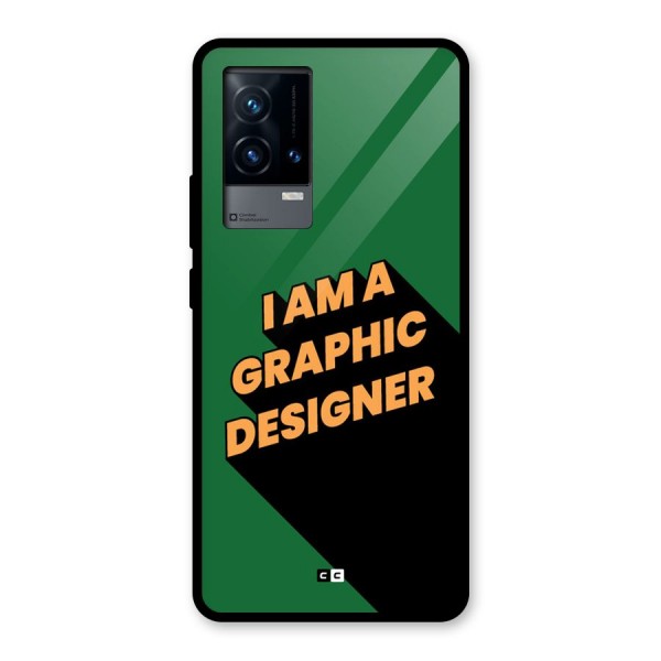 The Graphic Designer Glass Back Case for iQOO 9 5G