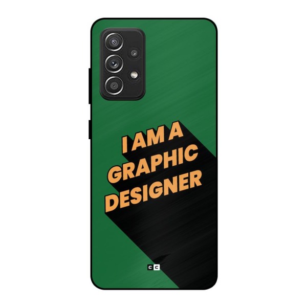 The Graphic Designer Metal Back Case for Galaxy A52s 5G