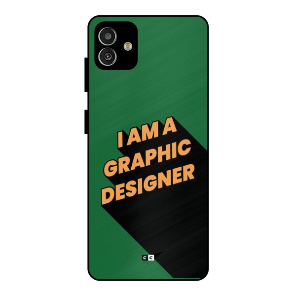 The Graphic Designer Metal Back Case for Galaxy M13 5G