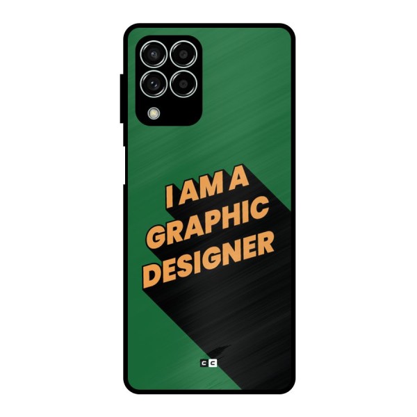 The Graphic Designer Metal Back Case for Galaxy M33