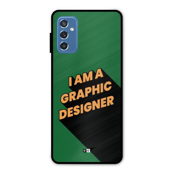 The Graphic Designer Metal Back Case for Galaxy M52 5G