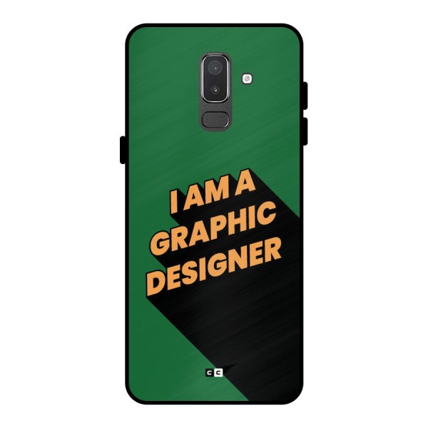 The Graphic Designer Metal Back Case for Galaxy On8 (2018)