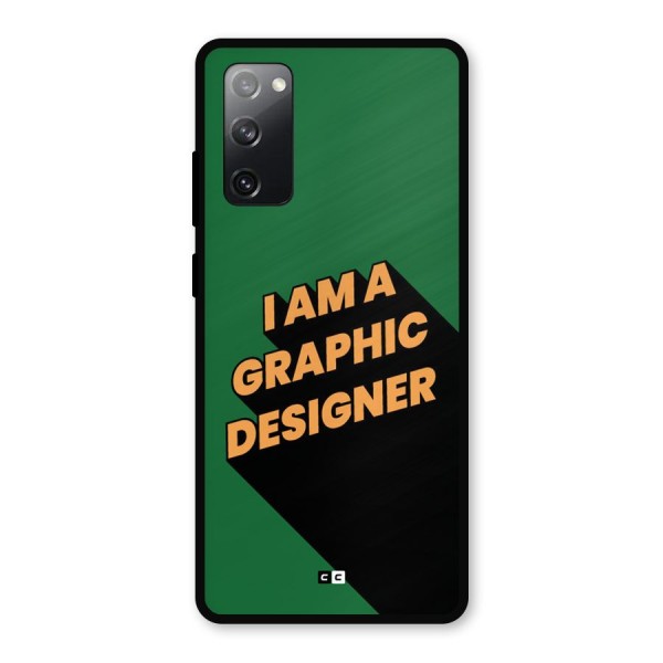 The Graphic Designer Metal Back Case for Galaxy S20 FE