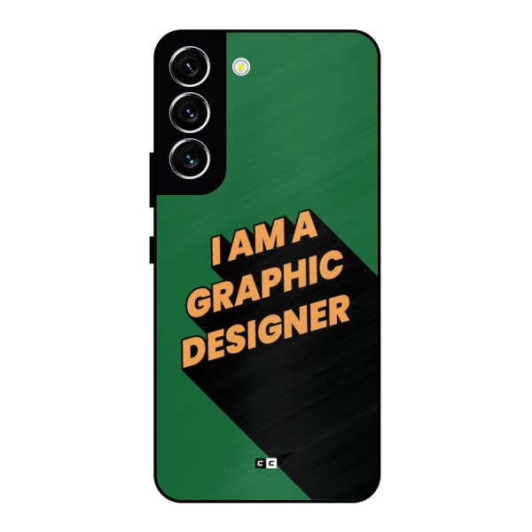 The Graphic Designer Metal Back Case for Galaxy S22 5G