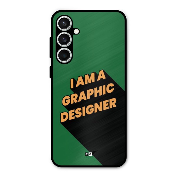 The Graphic Designer Metal Back Case for Galaxy S23 FE