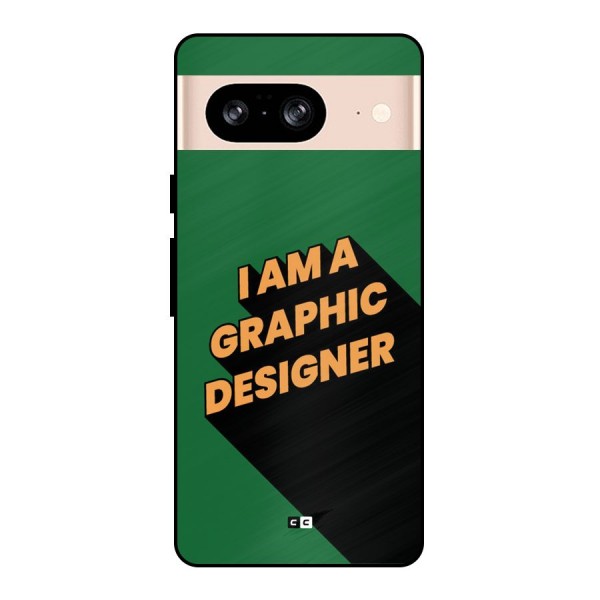 The Graphic Designer Metal Back Case for Google Pixel 8