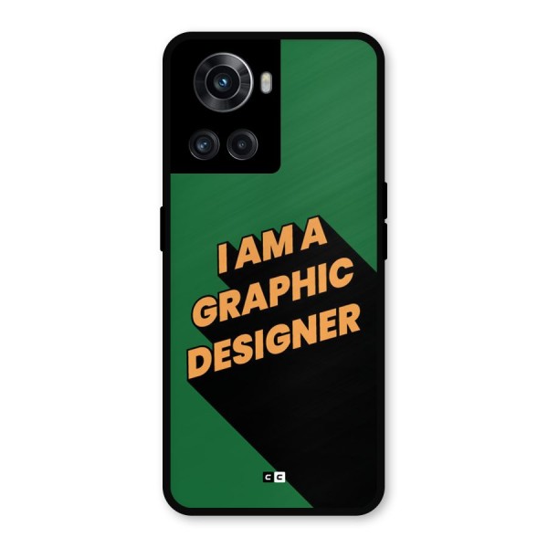 The Graphic Designer Metal Back Case for OnePlus 10R