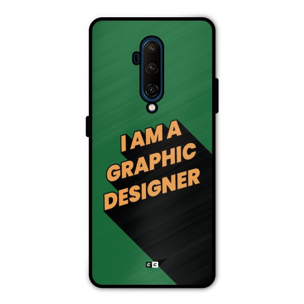 The Graphic Designer Metal Back Case for OnePlus 7T Pro