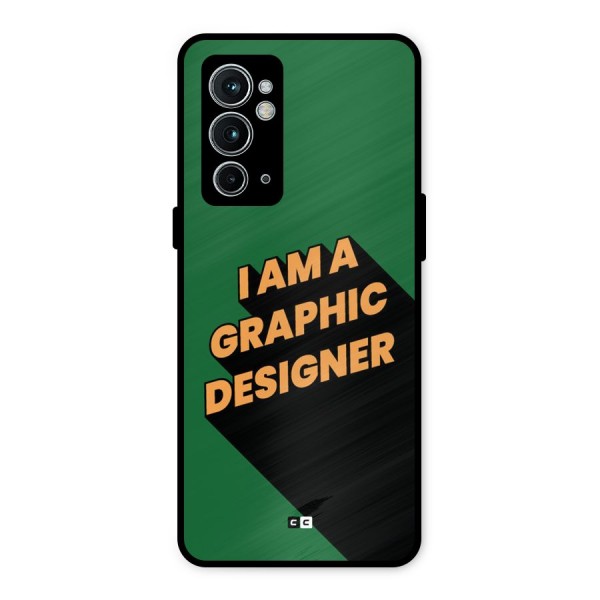 The Graphic Designer Metal Back Case for OnePlus 9RT 5G