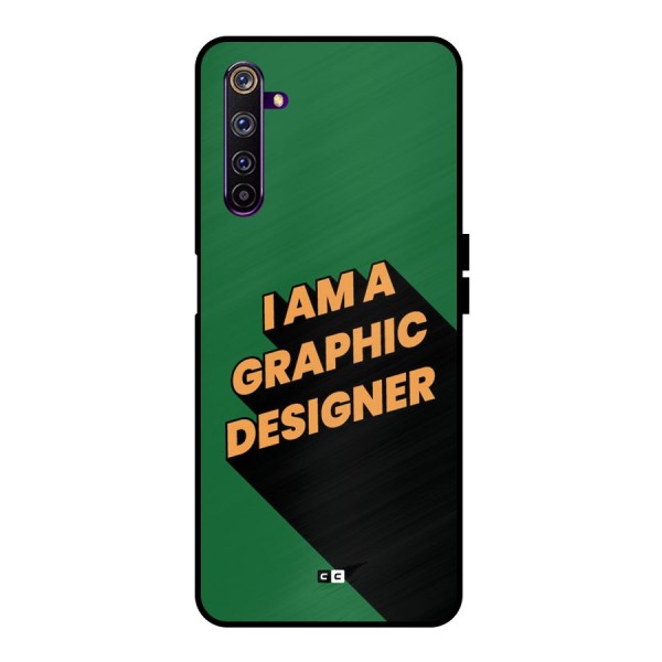 The Graphic Designer Metal Back Case for Realme 6 Pro