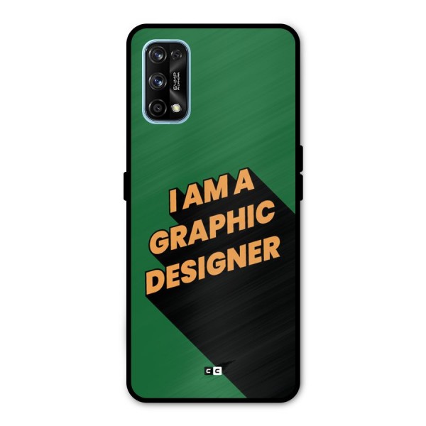 The Graphic Designer Metal Back Case for Realme 7 Pro