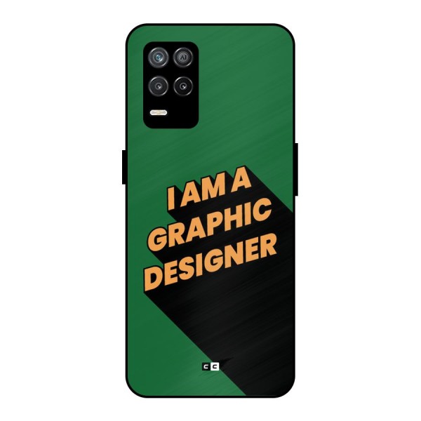 The Graphic Designer Metal Back Case for Realme 9 5G