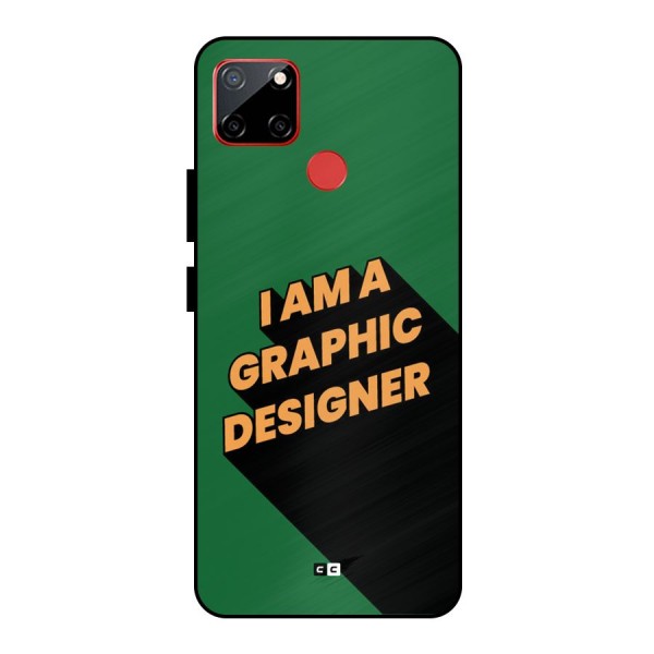 The Graphic Designer Metal Back Case for Realme C12