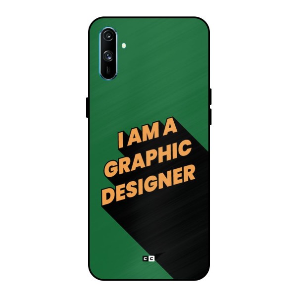 The Graphic Designer Metal Back Case for Realme C3