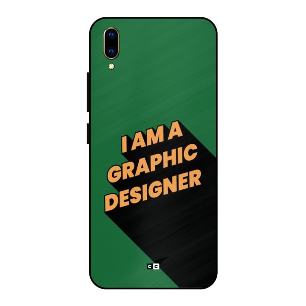 The Graphic Designer Metal Back Case for Vivo V11 Pro