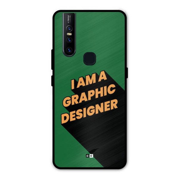 The Graphic Designer Metal Back Case for Vivo V15