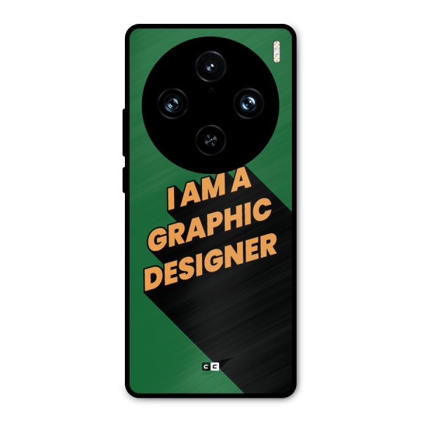 The Graphic Designer Metal Back Case for Vivo X100 Pro