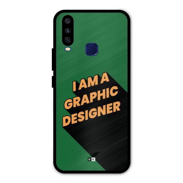 The Graphic Designer Metal Back Case for Vivo Y12