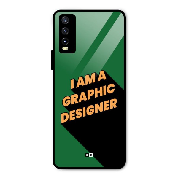 The Graphic Designer Metal Back Case for Vivo Y20 2021