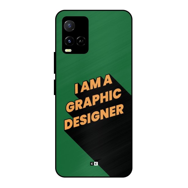 The Graphic Designer Metal Back Case for Vivo Y21