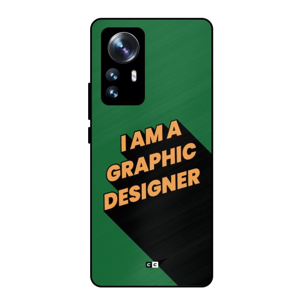 The Graphic Designer Metal Back Case for Xiaomi 12 Pro