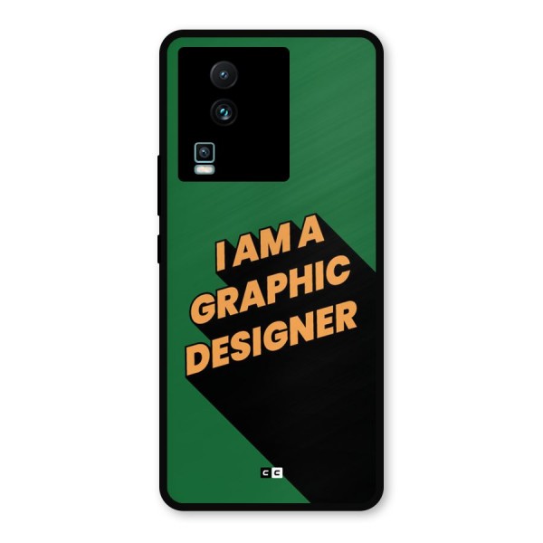 The Graphic Designer Metal Back Case for iQOO Neo 7