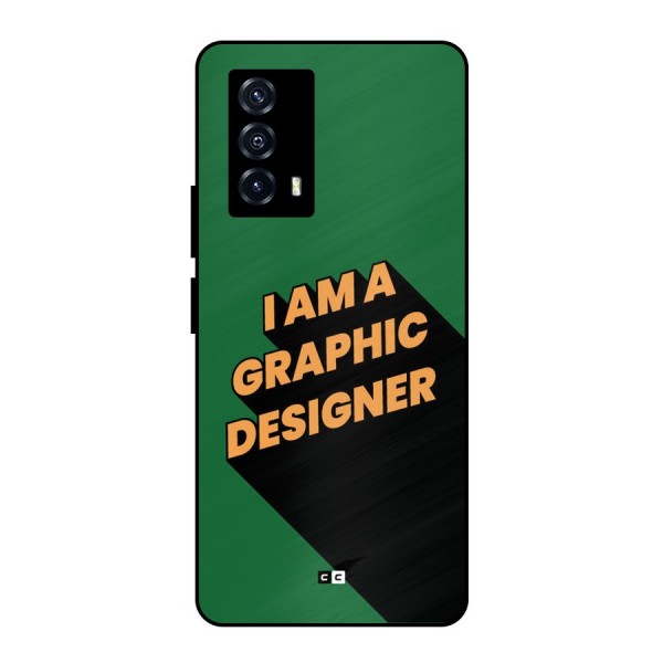 The Graphic Designer Metal Back Case for iQOO Z5