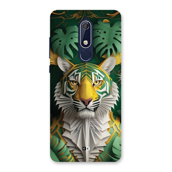 The Nature Tiger Back Case for Nokia 5.1