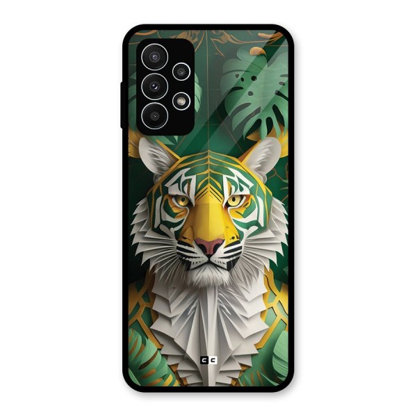 The Nature Tiger Glass Back Case for Galaxy A23