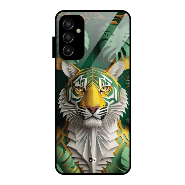 The Nature Tiger Glass Back Case for Galaxy F13