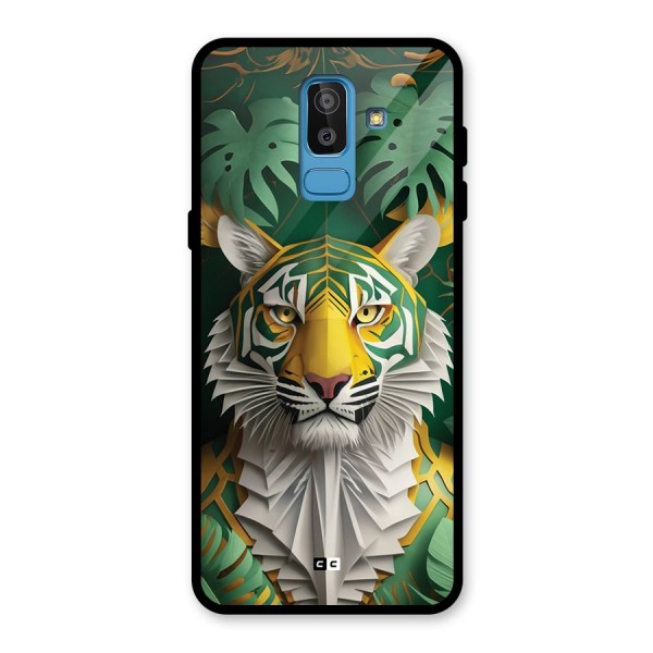 The Nature Tiger Glass Back Case for Galaxy J8