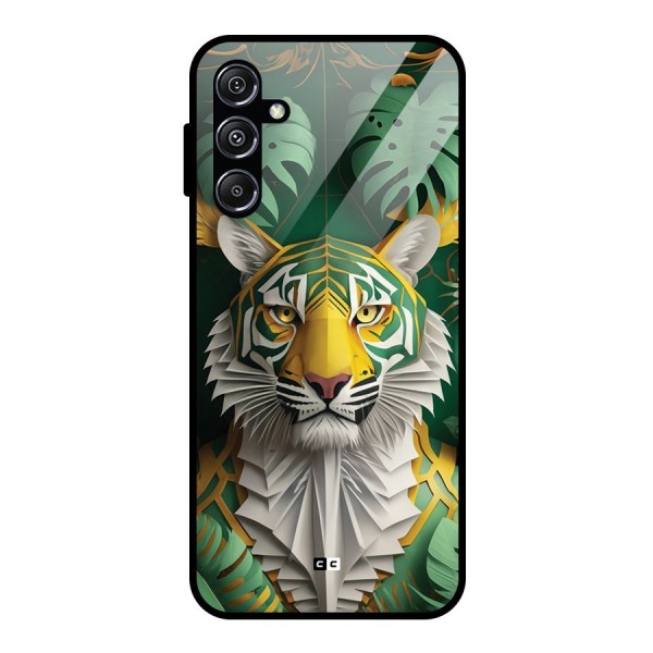 The Nature Tiger Glass Back Case for Galaxy M34 5G