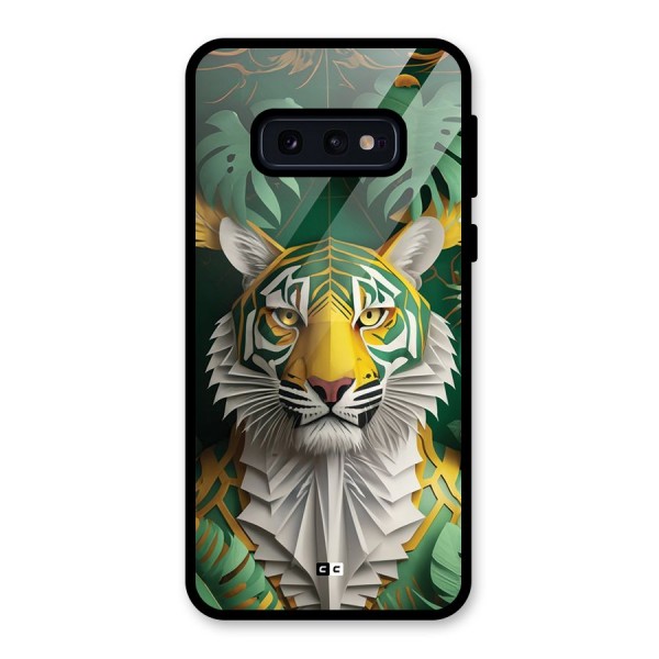 The Nature Tiger Glass Back Case for Galaxy S10e