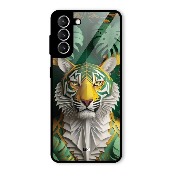 The Nature Tiger Glass Back Case for Galaxy S21 5G