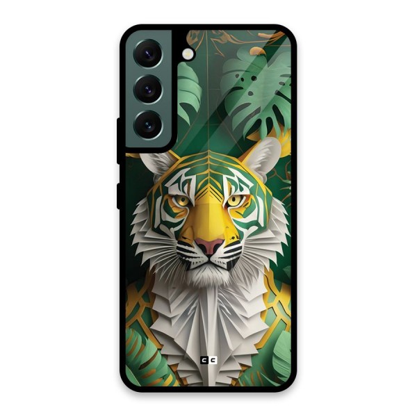 The Nature Tiger Glass Back Case for Galaxy S22 5G