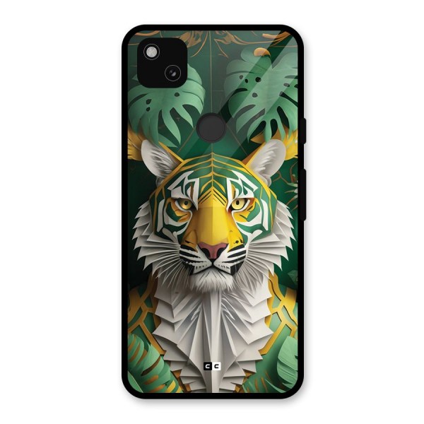 The Nature Tiger Glass Back Case for Google Pixel 4a