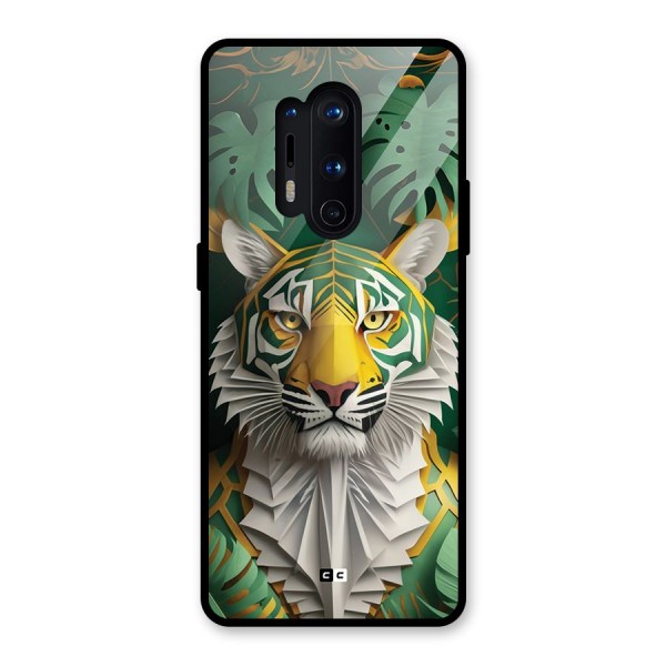 The Nature Tiger Glass Back Case for OnePlus 8 Pro