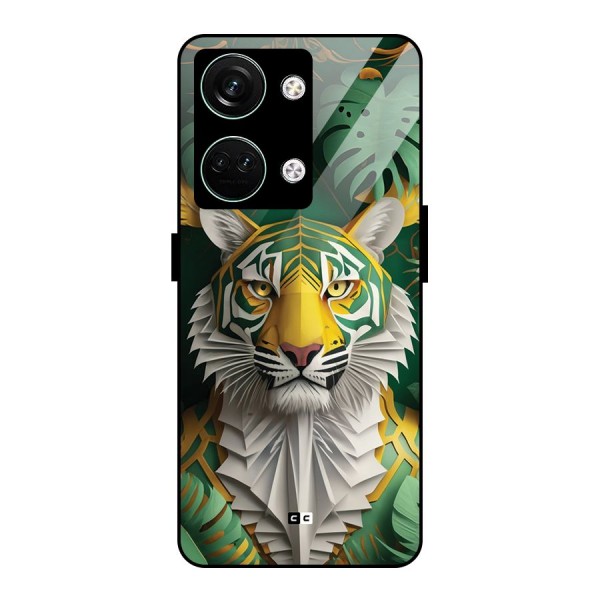 The Nature Tiger Glass Back Case for Oneplus Nord 3