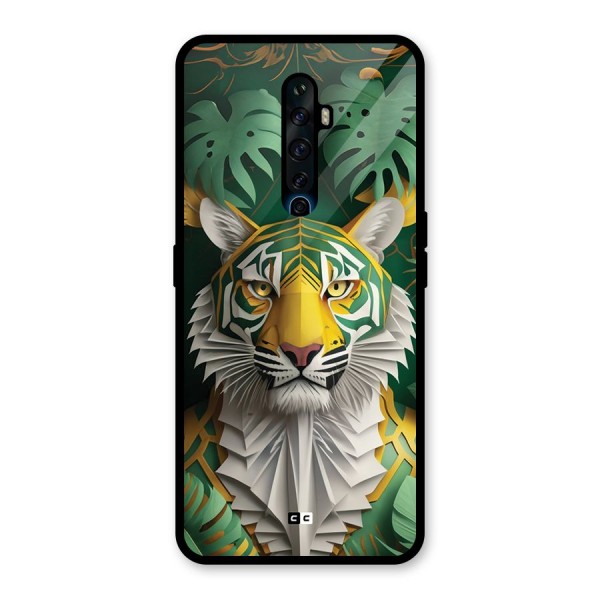 The Nature Tiger Glass Back Case for Oppo Reno2 F