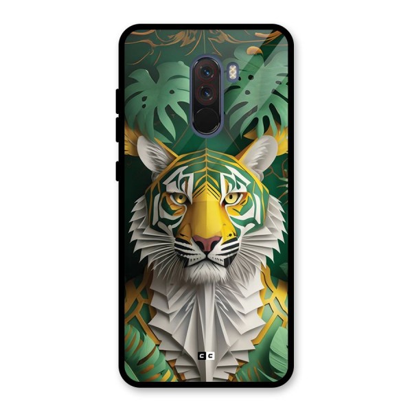 The Nature Tiger Glass Back Case for Poco F1