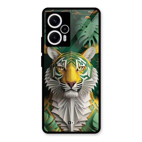 The Nature Tiger Glass Back Case for Poco F5