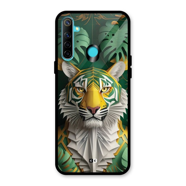 The Nature Tiger Glass Back Case for Realme 5