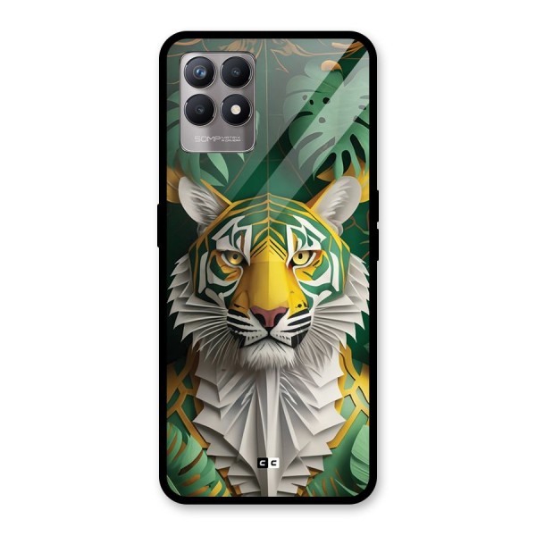 The Nature Tiger Glass Back Case for Realme 8i