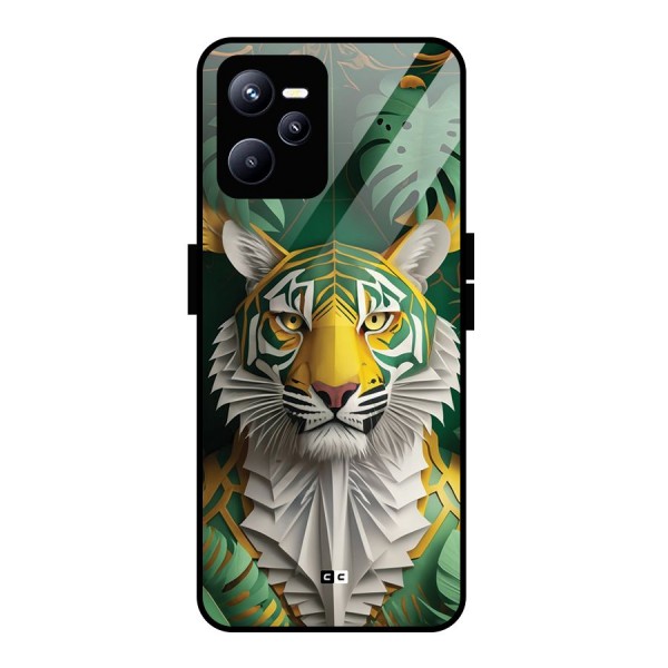 The Nature Tiger Glass Back Case for Realme C35