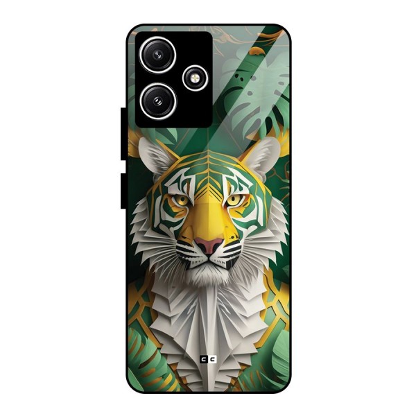 The Nature Tiger Glass Back Case for Redmi 12 5G