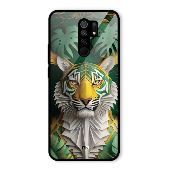 The Nature Tiger Glass Back Case for Redmi 9 Prime