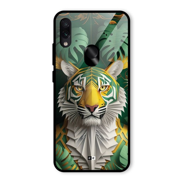 The Nature Tiger Glass Back Case for Redmi Note 7S