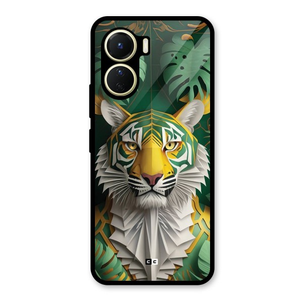 The Nature Tiger Glass Back Case for Vivo Y16