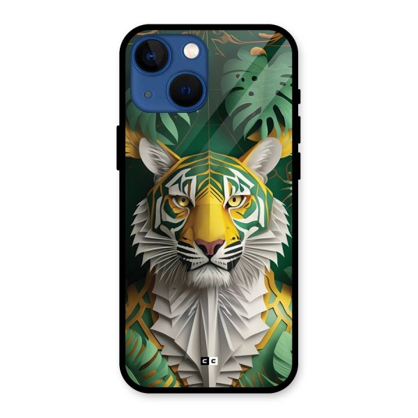 The Nature Tiger Glass Back Case for iPhone 13 Mini