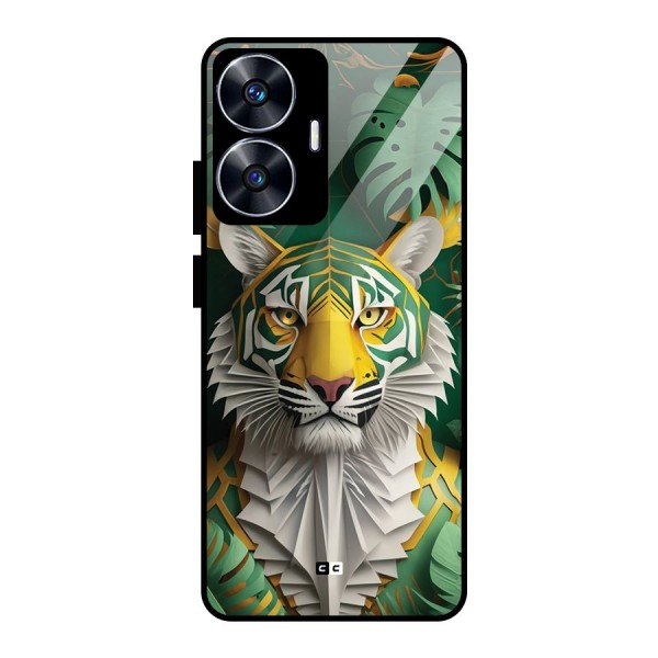 The Nature Tiger Glass Back Case for realme C55